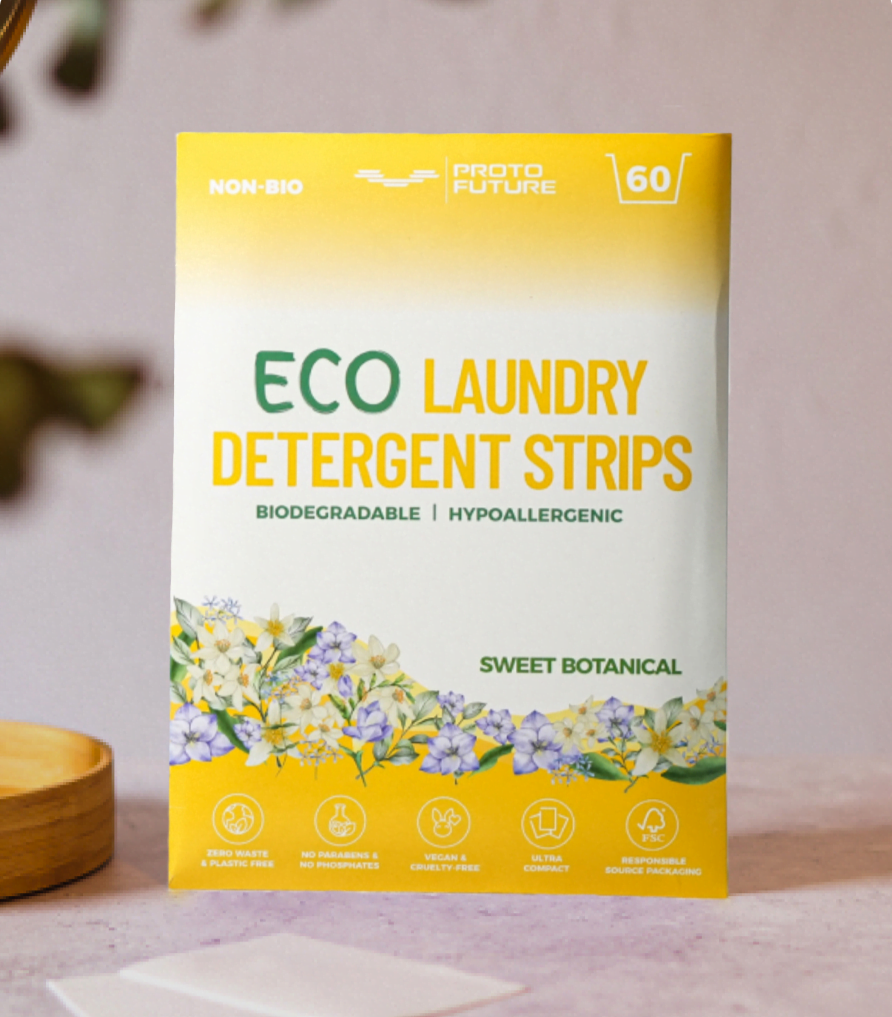 Sweet Botanical Eco Laundry Detergent Strips