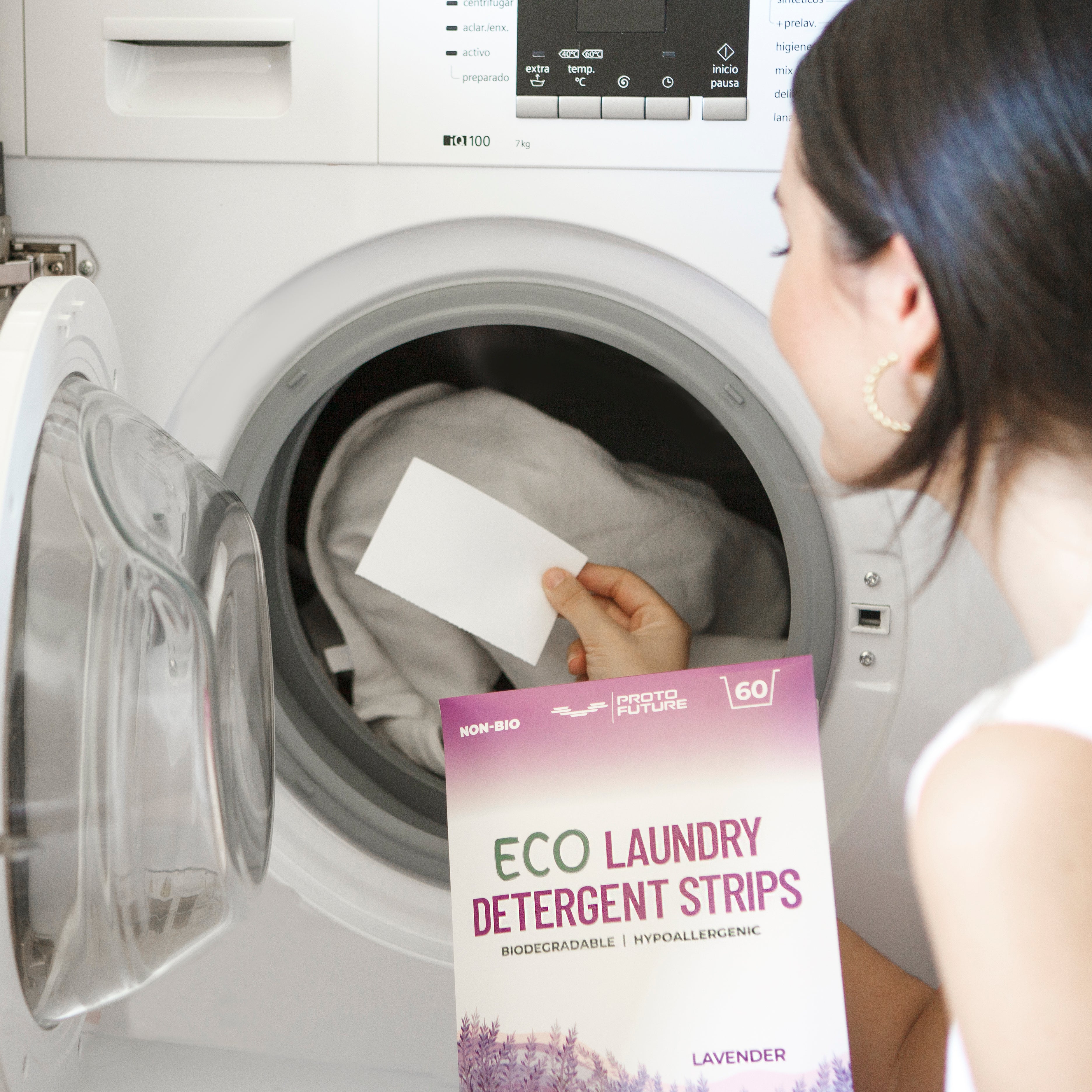 Lavender Eco Laundry Detergent Strips